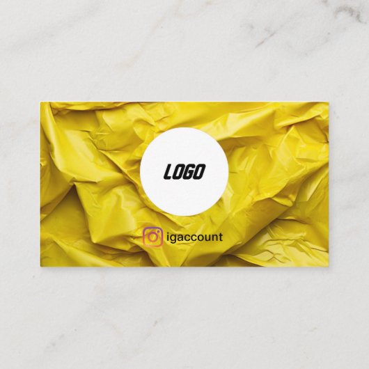 Gelbe Junk-Entfernung Visitenkarte (Rückseite)