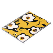 Gelbe Kamelie, skizzenhaft, blumenreich Vintag. Notizblock (Linke Seite)