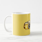Gelbe Kamera Ciao Bella Kaffeetasse (Links)