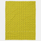 Gelbe Kanne Fleecedecke (Vorderseite)