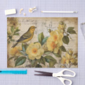 Gelbe Kanone Seidenpapier (Handwerk)