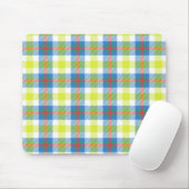 Gelbe Karierte Mousepad (Mit Mouse)