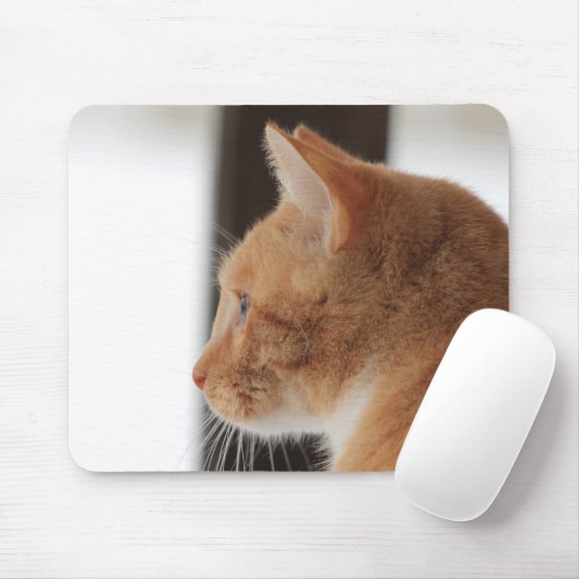 Gelbe Katze Mousepad (Mit Mouse)