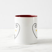 Gelbe Katze - Tasse (Mittel)