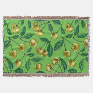 Gelbe Kirschen Decke