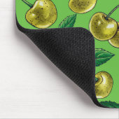 Gelbe Kirschen Mousepad (Ecke)