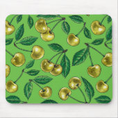 Gelbe Kirschen Mousepad (Vorne)