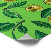 Gelbe Kirschen Poster (Ecke)