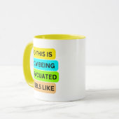 Gelbe Kombinations-Tasse SO_THIS_IS_HOW_BEING_GRAD Tasse (Vorderseite Links)