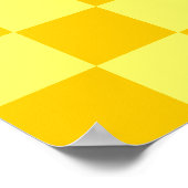 Gelbe Kombinationskarte Klassische Karton von STay Poster (Ecke)