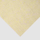 Gelbe Komon (kleiner Maßstab) Seidenpapier (Ausschnitt)