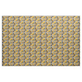 Gelbe Konstruktionsfahrzeuge Stoff (Yard (91,4 cm))