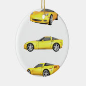 Gelbe Korvette: Keramikornament (Rechts)