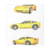 Gelbe Korvette: Notizblock (Vorderseite)