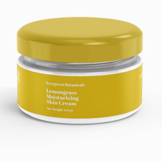 Gelbe Kosmetikmarke 1 x 7,25