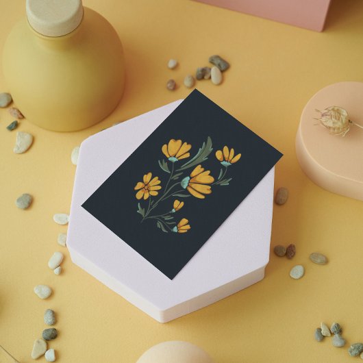 Gelbe Kosmos Blume Einfache Schönheit