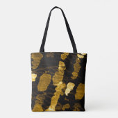 Gelbe Krawatte-Farbspritze, Aquarellmuster. Tasche (Rückseite)