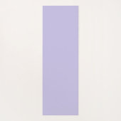 Gelbe Kreise auf lila Muster Yogamatte (Rückseite)