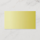 Gelbe Kreise - Geschäft Visitenkarte (Rückseite)