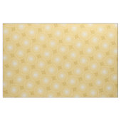 Gelbe Kreismuster Stoff (Fat Quarter (45,7 x 55,9 cm))
