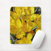 Gelbe Krokusblüten Mousepad (Mit Mouse)