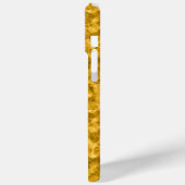 Gelbe Krummlinge Case-Mate iPhone Hülle (Rückseite / Links)