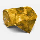 Gelbe Krummlinge Krawatte (Gerollt)