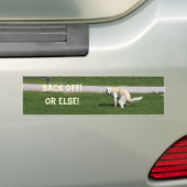 Gelbe Labrador Autoaufkleber (Auf Auto)