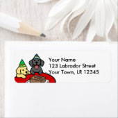 Gelbe Labrador & Black Lab Geburtstag (Insitu)