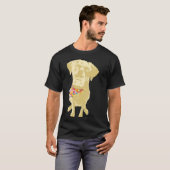 Gelbe Labrador, den ich gegessen habe T-Shirt (Vorne ganz)
