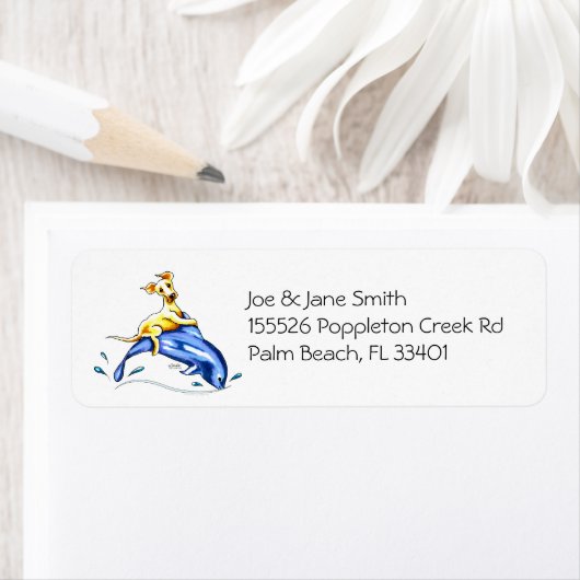 Gelbe Labrador Dolphin Ride (Insitu)