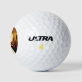 GELBE LABRADOR GOLFBALL (Logo)