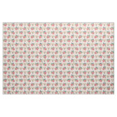 Gelbe Labrador Hund Rosa Blüten Stoff (Fat Quarter (45,7 x 55,9 cm))