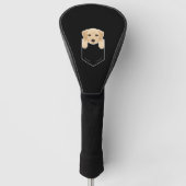 Gelbe Labrador in meinem Pocket Niedlichen Hundebe Golf Headcover (Vorderseite)