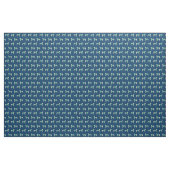 Gelbe Labrador in Scrubs-Marineblau Stoff (Yard (91,4 cm))