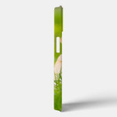 Gelbe Labrador-Plays mit Stick Case-Mate iPhone Hülle (Rückseite / Rechts)