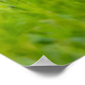 Gelbe Labrador-Plays mit Stick Poster (Ecke)