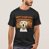 GELBE LABRADOR T-Shirt (Vorderseite)
