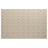 Gelbe Labrador-Vintage Blütenminze Stoff (Fat Quarter (45,7 x 55,9 cm))