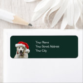 Gelbe Labrador Weihnachten (Insitu)