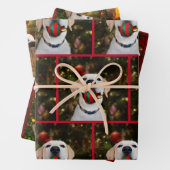 Gelbe Labrador Weihnachten Geschenkpapier Set (Beispiel)