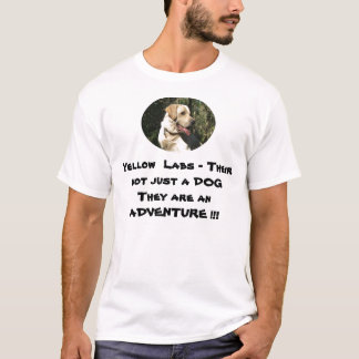 Gelbe Labradore - Abenteuer T-Shirt