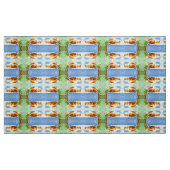 Gelbe Labradoren auf der Couchdochfabrik Stoff (Fat Quarter (45,7 x 55,9 cm))