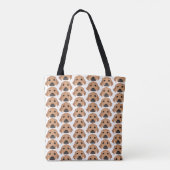 Gelbe Labradoren auf der Totttasche Tasche (Rückseite)