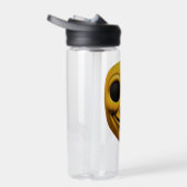 Gelbe Lächelmaske Trinkflasche (Rechts)