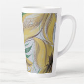 Gelbe Latte-Tasse Milchtasse (Rechts)