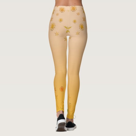 Gelbe Leggings (Rückseite)