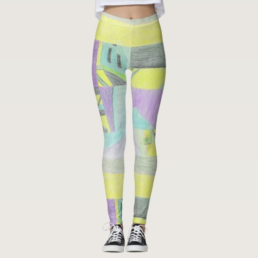 Gelbe Leggings (Vorderseite)