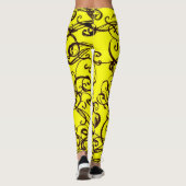 Gelbe Leggings (Rückseite)