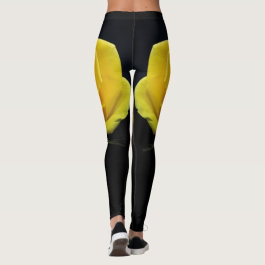 Gelbe Leggings (Rückseite)